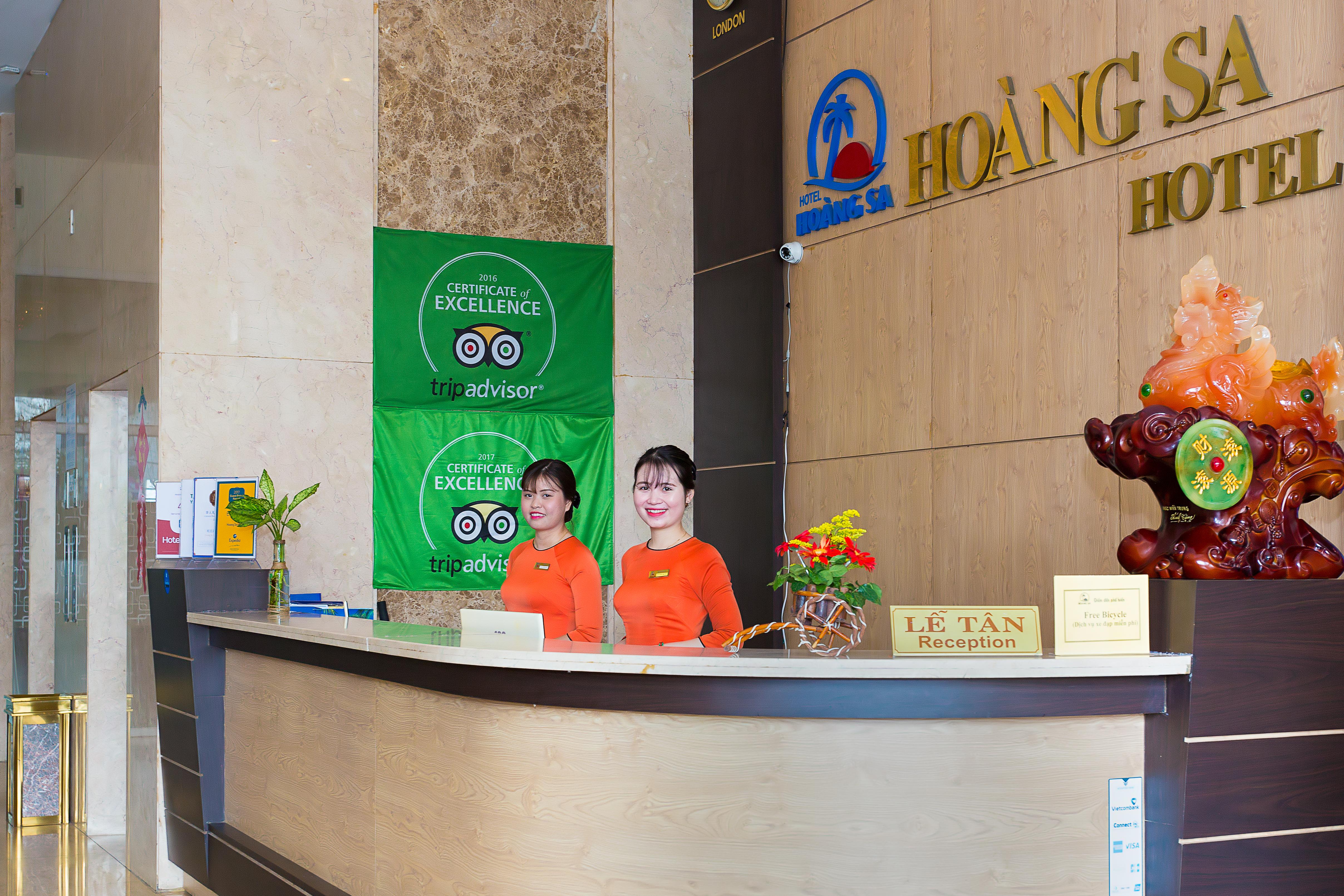 Hoang Sa Hotel Da Nang Bagian luar foto